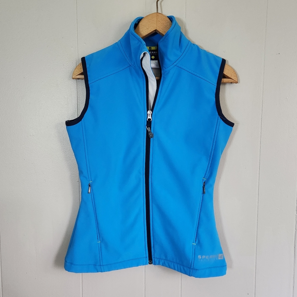 Sperry Top-Sider Vest STS35 blue S fleece lined